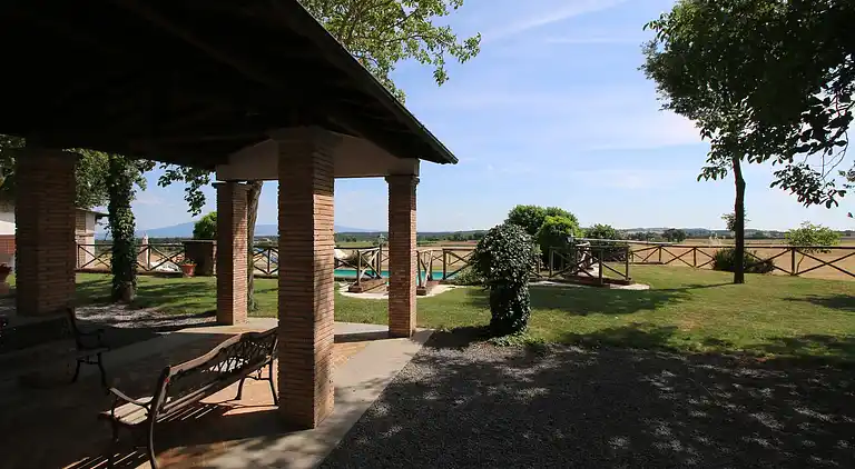 Gårdhus i Bagnoregio