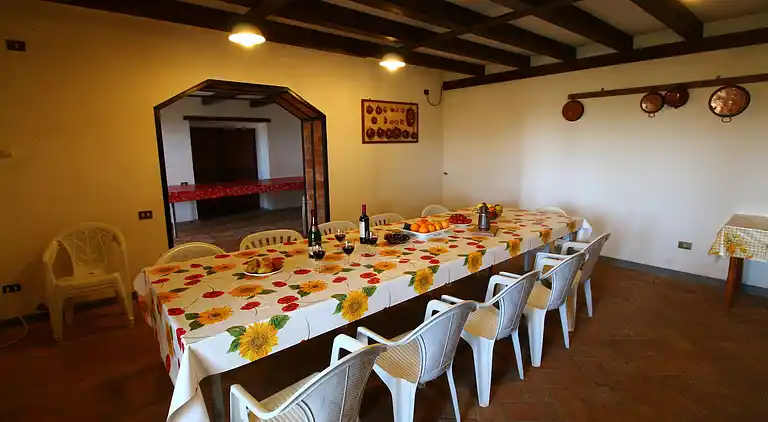 Gårdhus i Bagnoregio