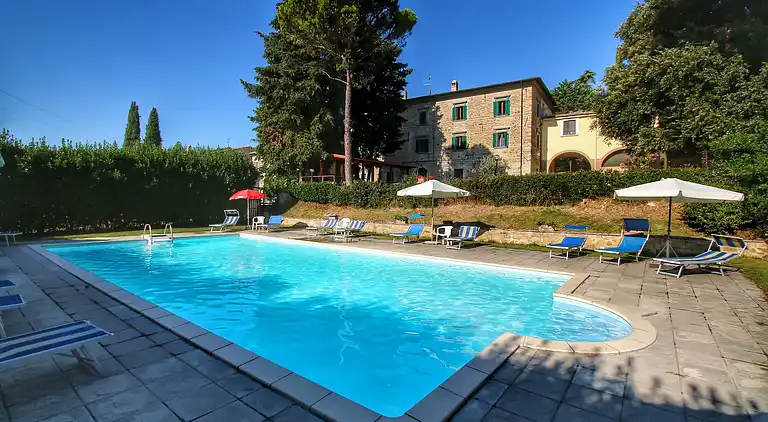 Gårdhus i Villa del Marchese