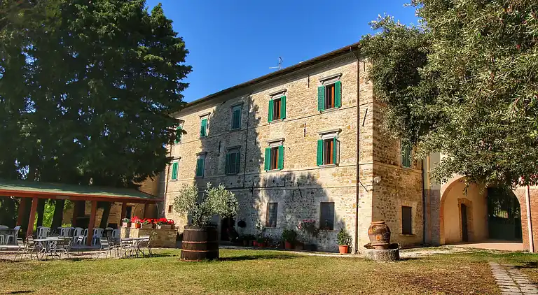 Gårdhus i Villa del Marchese