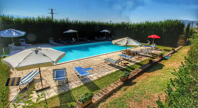 Gårdhus i Villa del Marchese