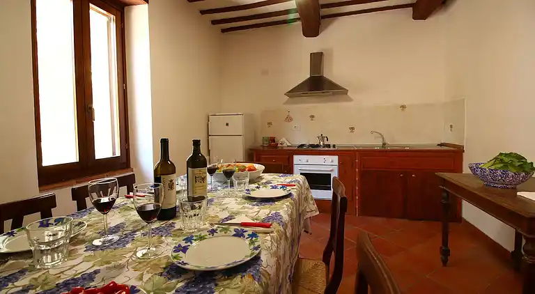 Gårdhus i Villa del Marchese