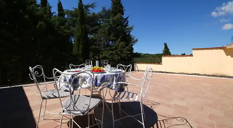 Gårdhus i Villa del Marchese