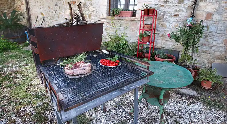 Gårdhus i Villa del Marchese