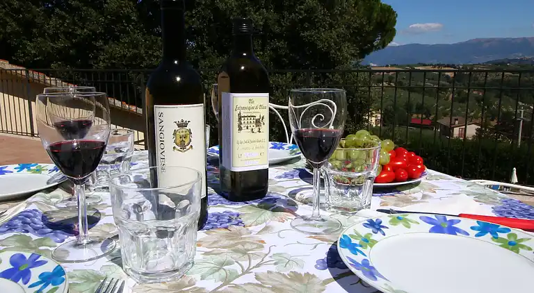 Gårdhus i Villa del Marchese