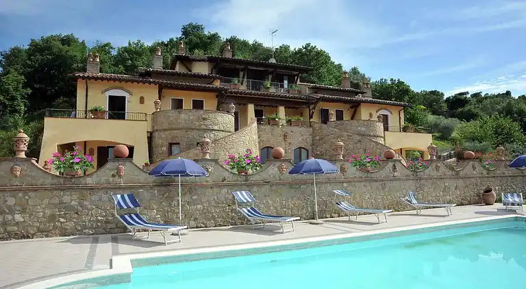 Herrgård i Collazzone