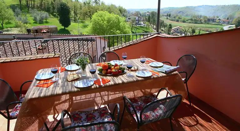 Gårdhus i Popoltaio-Schiacciato