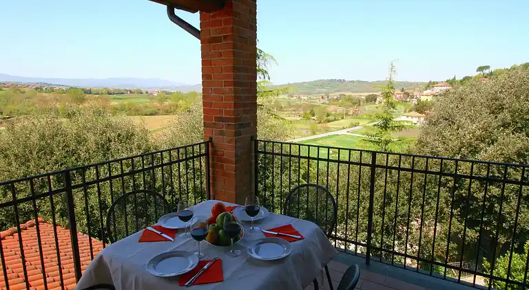 Gårdhus i Popoltaio-Schiacciato