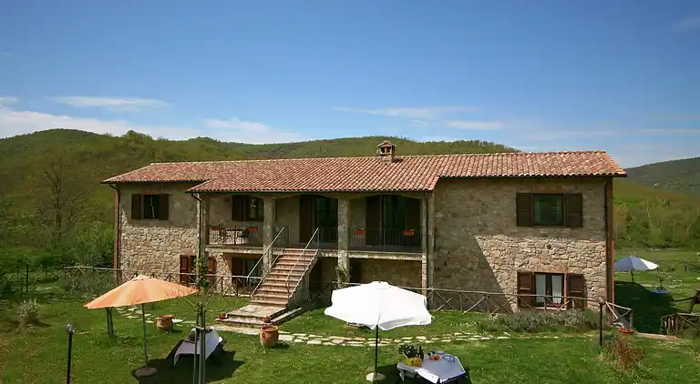 Gårdhus i Passignano sul Trasimeno