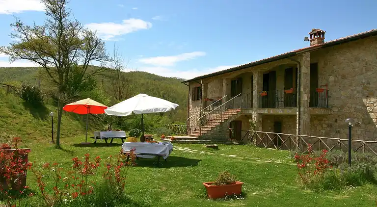 Gårdhus i Passignano sul Trasimeno