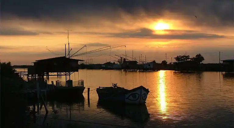 Husvagn  i Lido di Spina