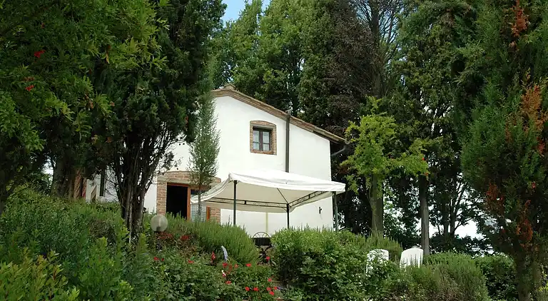 Gårdshus i San Vivaldo