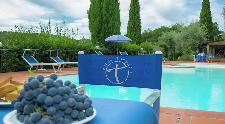 Gårdshus i San Vivaldo