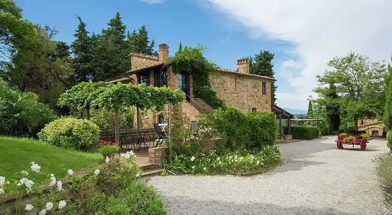 Gårdshus i Sant'Antonio