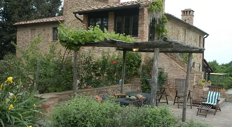 Gårdshus i Sant'Antonio