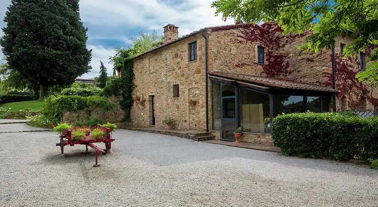 Gårdshus i Sant'Antonio