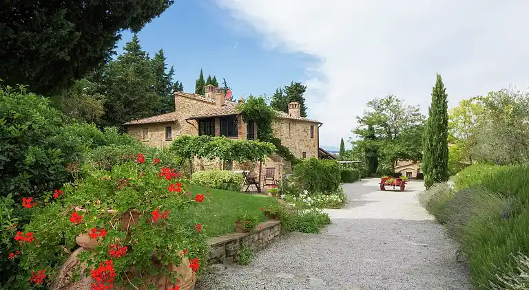 Gårdshus i Sant'Antonio