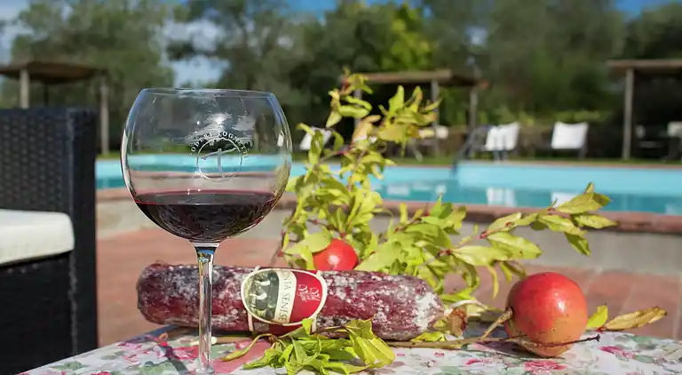 Gårdshus i Sant'Antonio