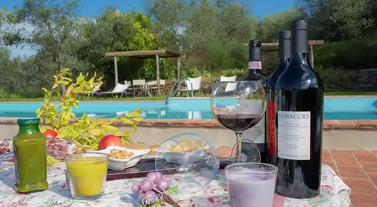 Gårdshus i Sant'Antonio