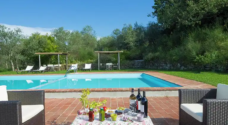 Gårdshus i Sant'Antonio