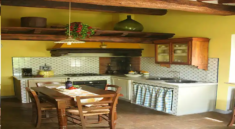 Gårdshus i Sant'Antonio