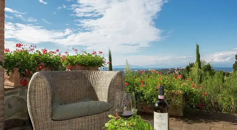 Gårdshus i Sant'Antonio