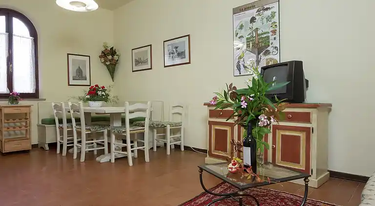 Gårdshus i San Vivaldo