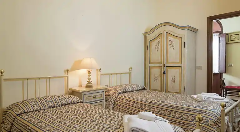 Gårdshus i San Vivaldo