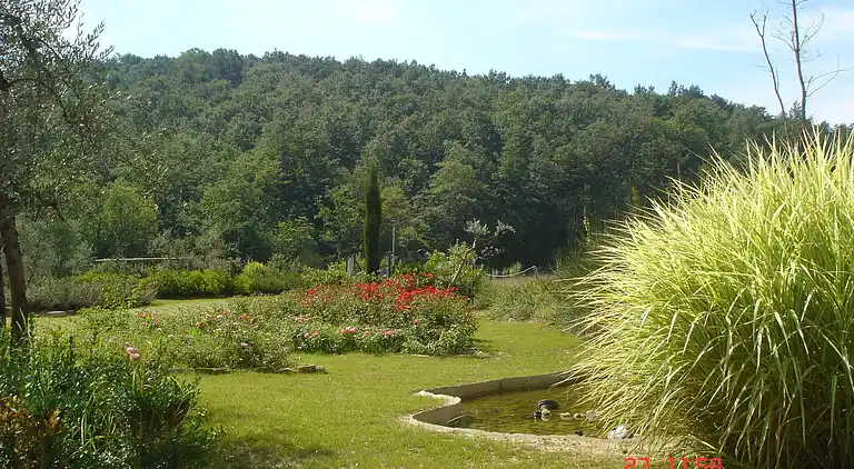 Gårdshus i San Vivaldo