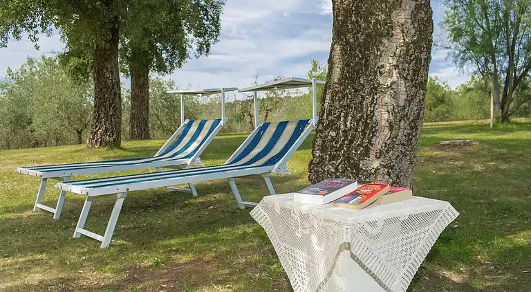 Gårdshus i San Vivaldo