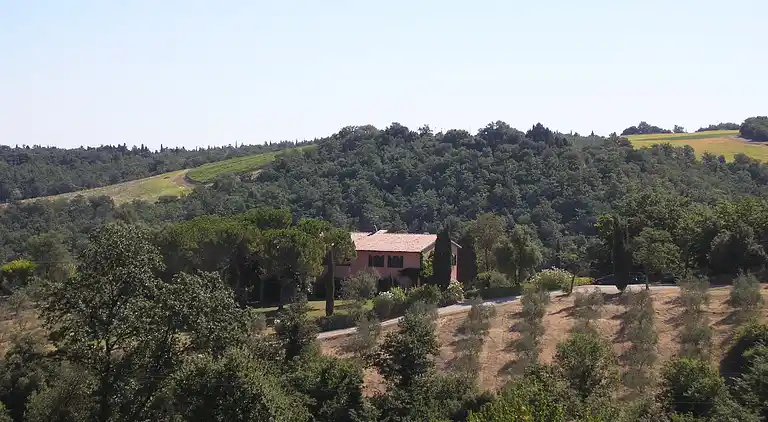 Gårdshus i San Vivaldo