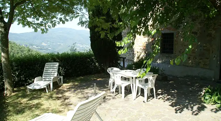 Gårdshus i Dicomano