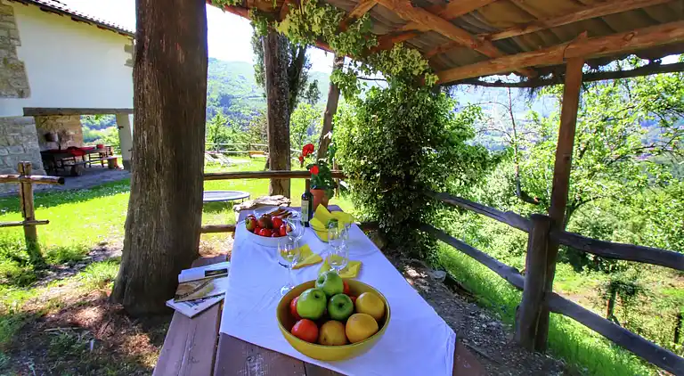 Gårdshus i Ortignano Raggiolo
