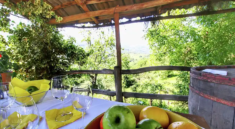 Gårdshus i Ortignano Raggiolo