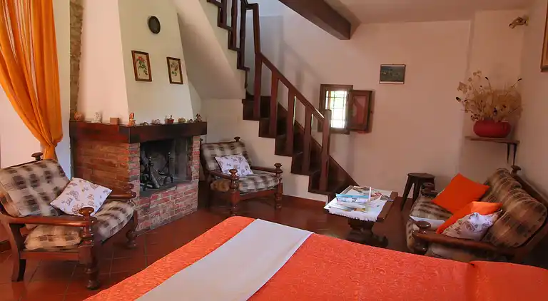 Gårdshus i Castelfranco di Sopra