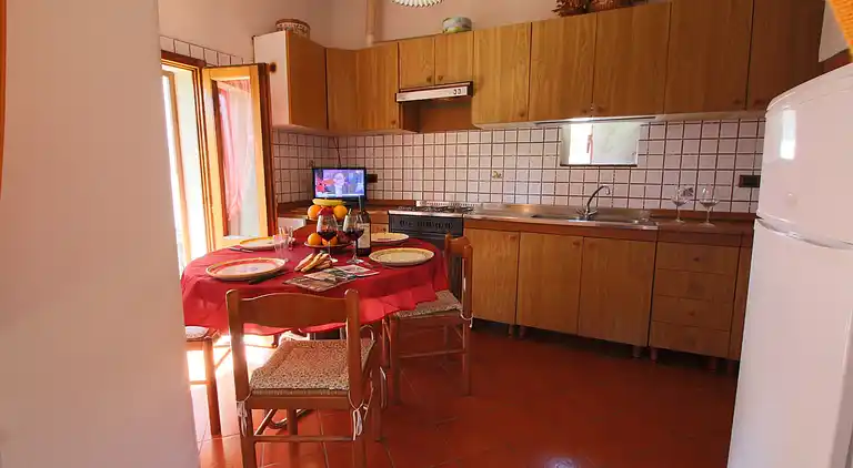 Gårdshus i Castelfranco di Sopra