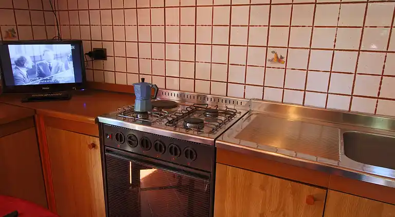 Gårdshus i Castelfranco di Sopra