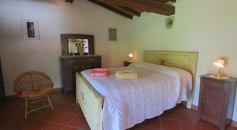 Gårdshus i Castelfranco di Sopra