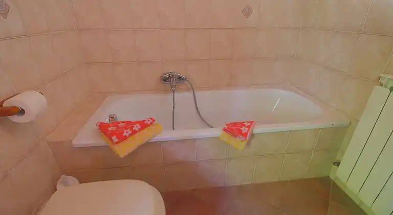 Gårdshus i Castelfranco di Sopra