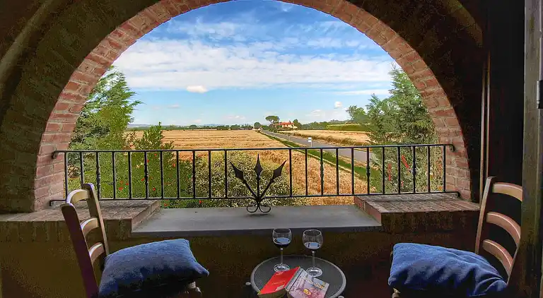 Manor house in Cortona