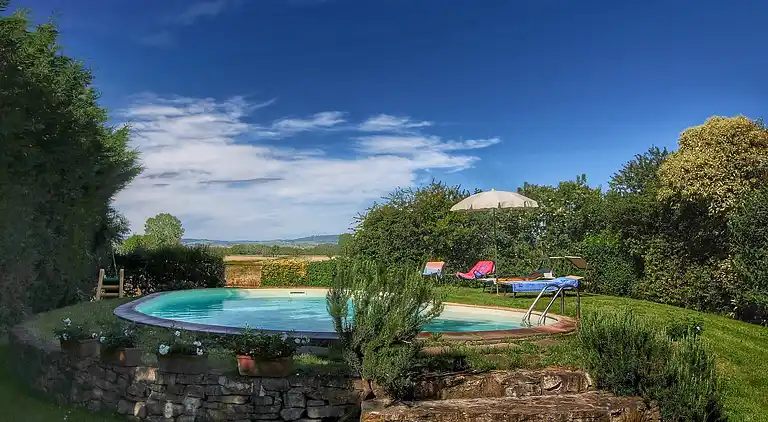 Manor house in Cortona