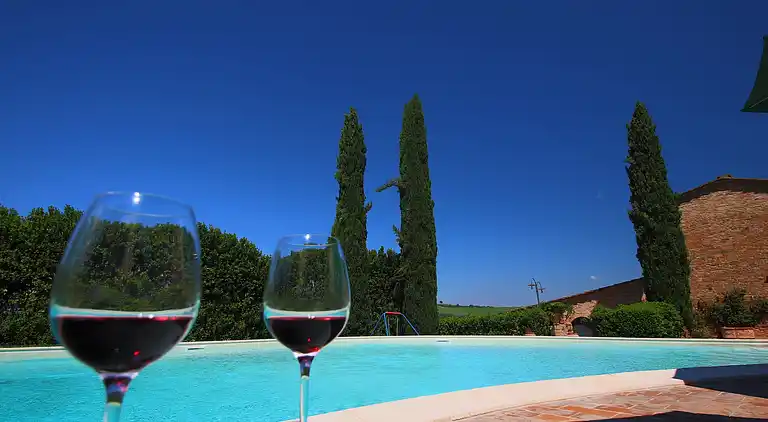 Gårdhus i Montalcino