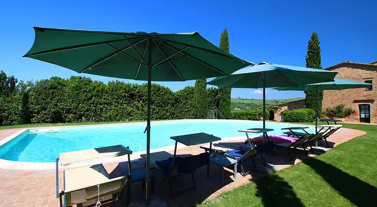 Gårdhus i Montalcino