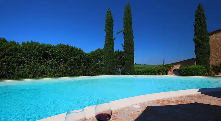 Gårdhus i Montalcino