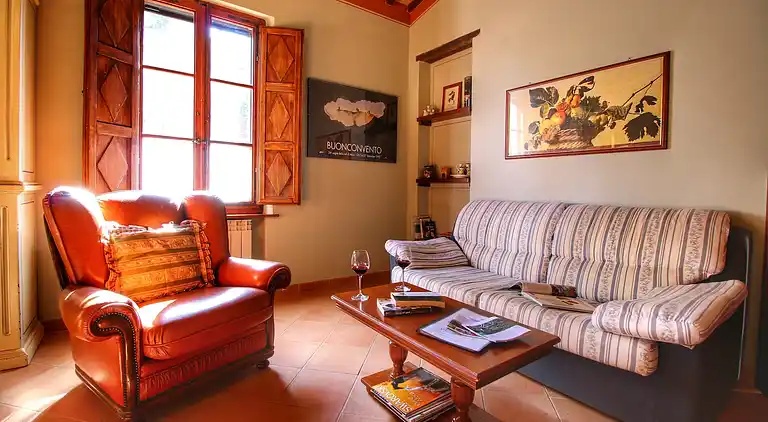 Gårdhus i Montalcino