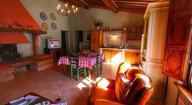 Gårdhus i Montalcino