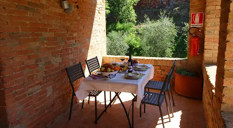 Gårdhus i Montalcino