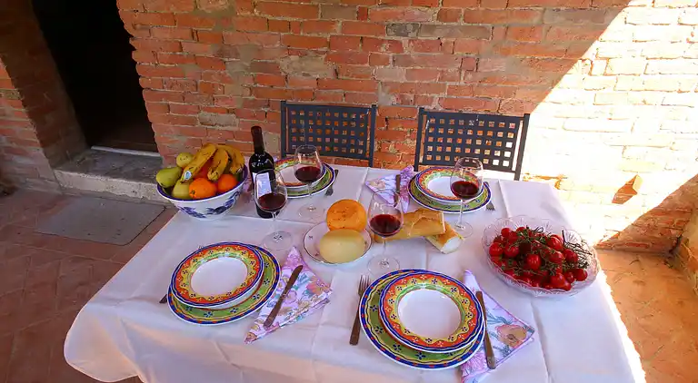 Gårdhus i Montalcino