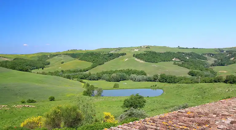 Gårdhus i Montalcino