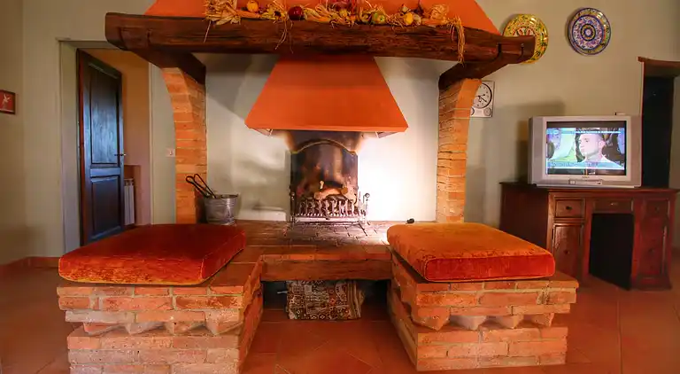 Gårdhus i Montalcino